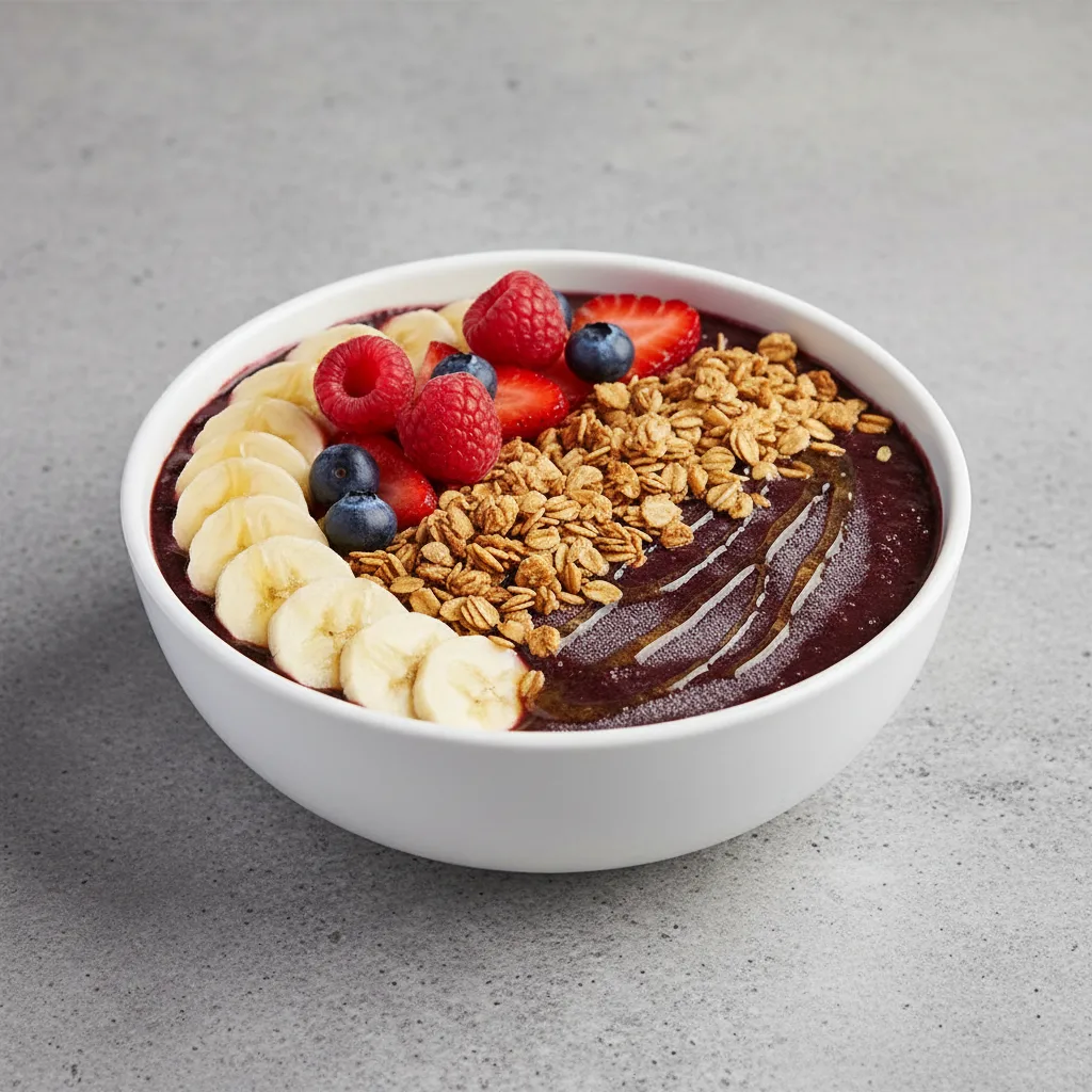Banana and Honey Acai Bowl Banana and Honey Acai Bowl