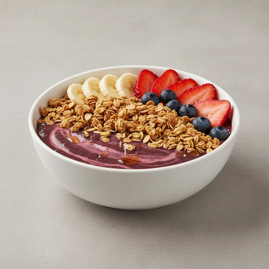 Strawberry and Honey Acai Bowl Strawberry and Honey Acai Bowl