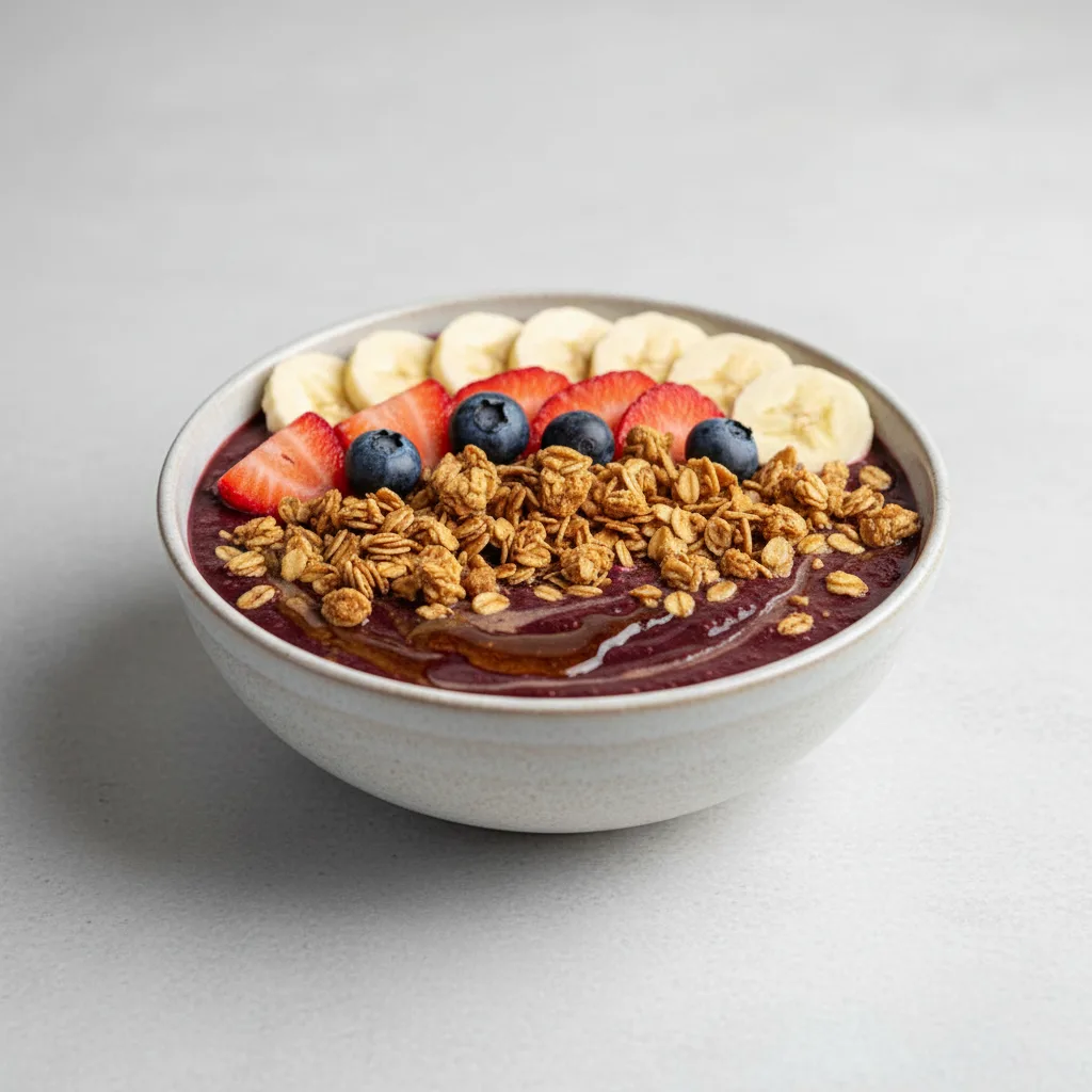 Plain Acai with Honey Bowl Plain Acai with Honey Bowl