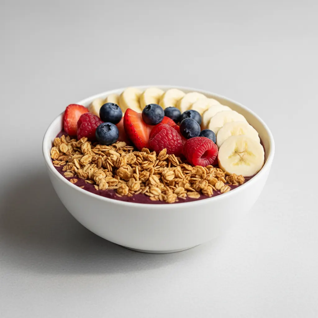 Banana Acai Bowl (No Honey) Banana Acai Bowl (No Honey)
