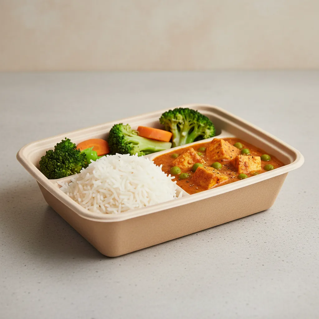 Mutter Paneer Boxed Meal Mutter Paneer Boxed Meal