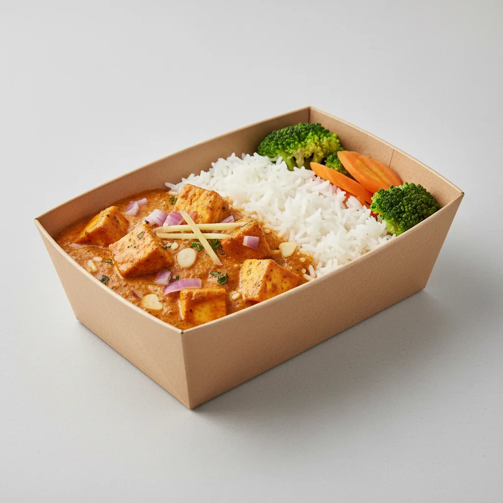 Paneer Tikka Masala Boxed Meal Paneer Tikka Masala Boxed Meal