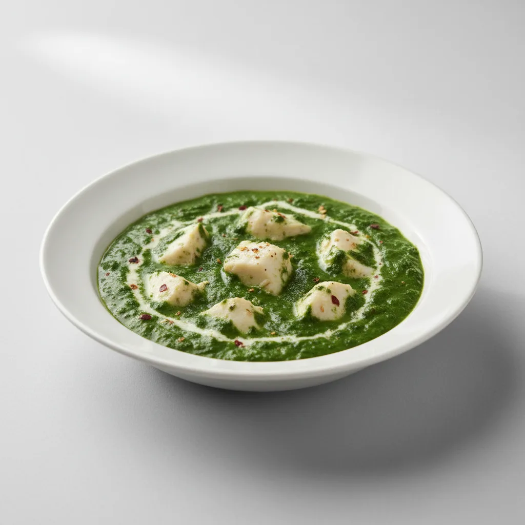 Fish Saag Fish Saag