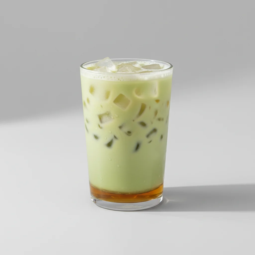 35% Sweetness Green Milk Tea w/Lychee Jelly 35% Sweetness Green Milk Tea w/Lychee Jelly