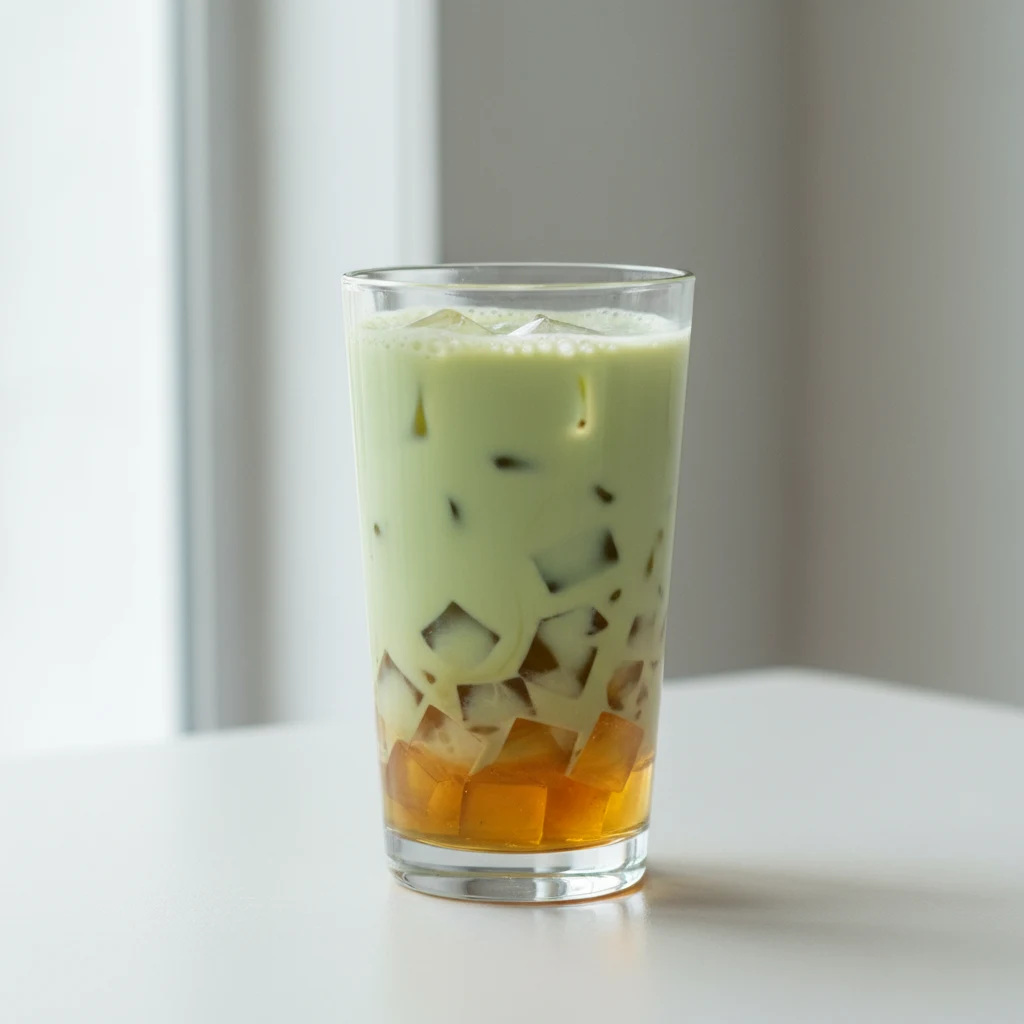 35% SweetnessGreen Milk Tea w/Pudding 35% SweetnessGreen Milk Tea w/Pudding