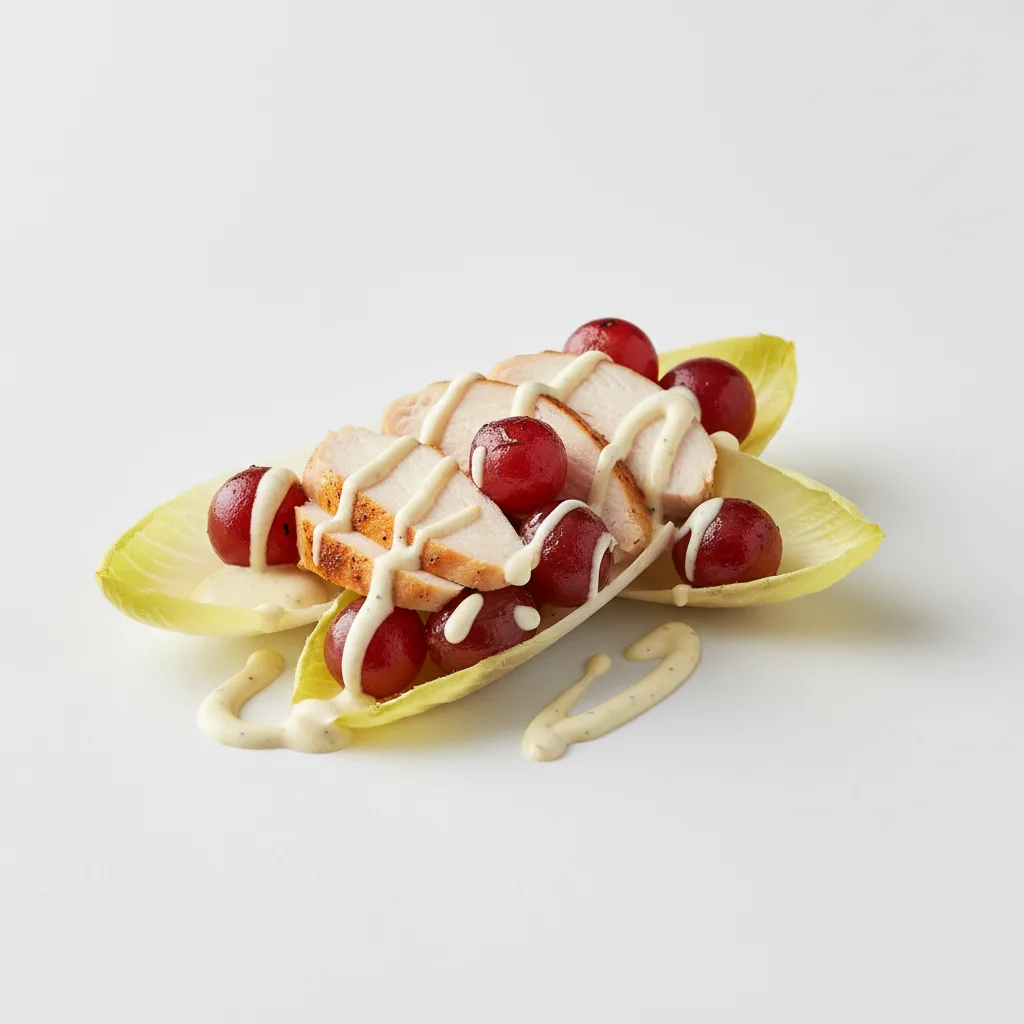 Chicken-Grape on Endive Chicken-Grape on Endive