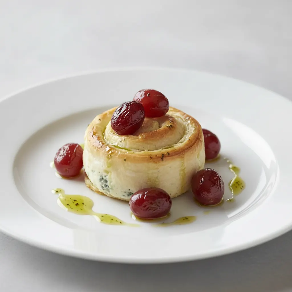 Phyllo Grape Stilton Phyllo Grape Stilton