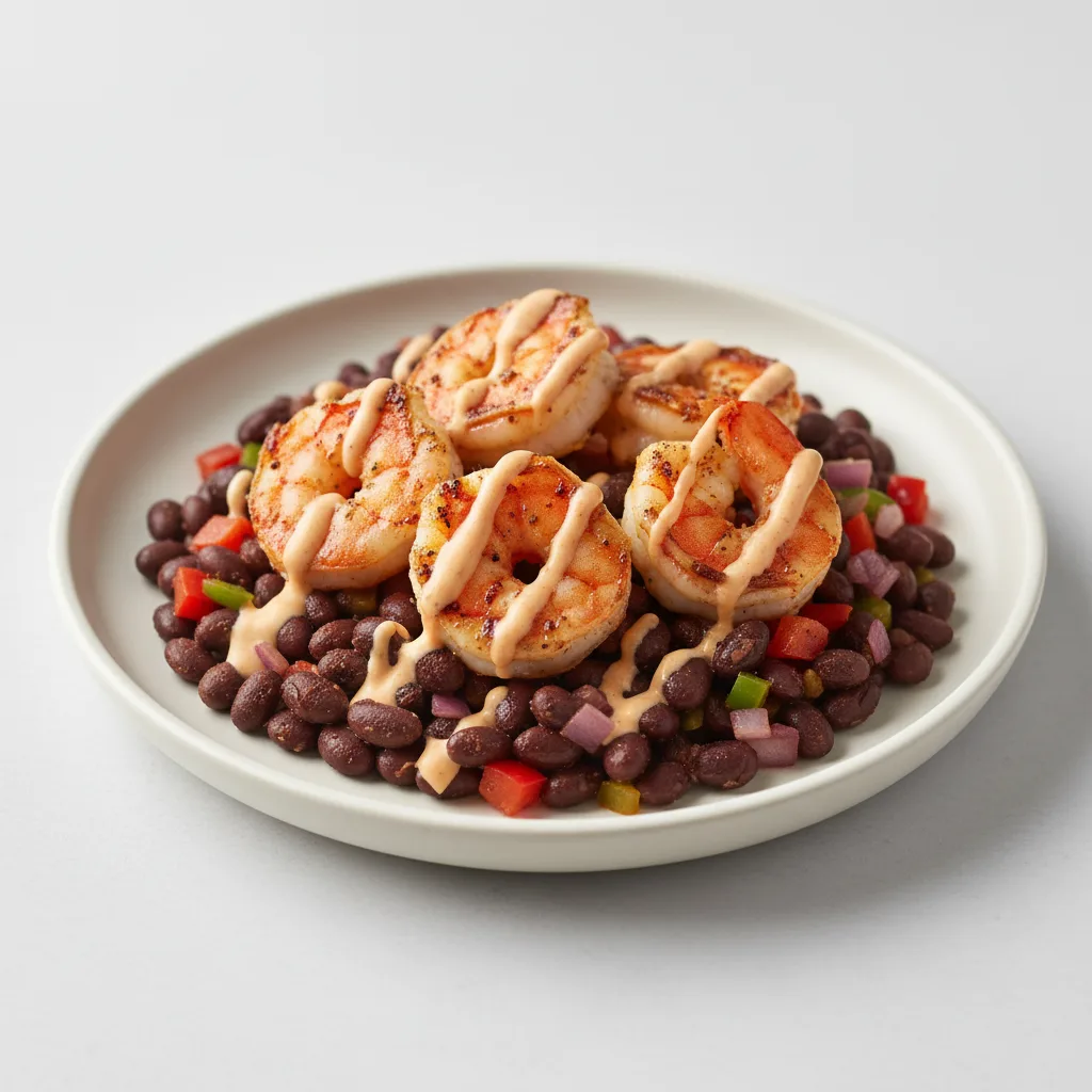 Black Bean & Grilled Shrimp Black Bean & Grilled Shrimp