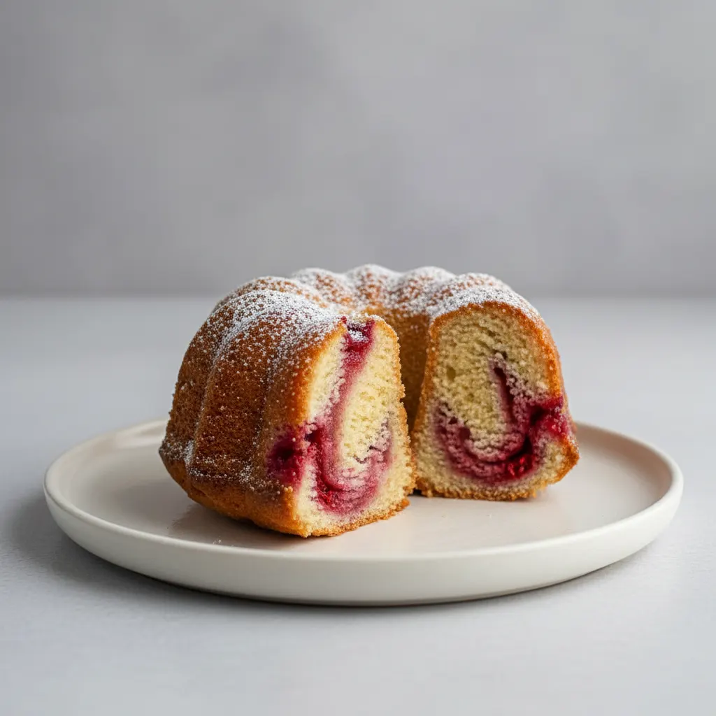 Tart Raspberry Bundt Cake Tart Raspberry Bundt Cake