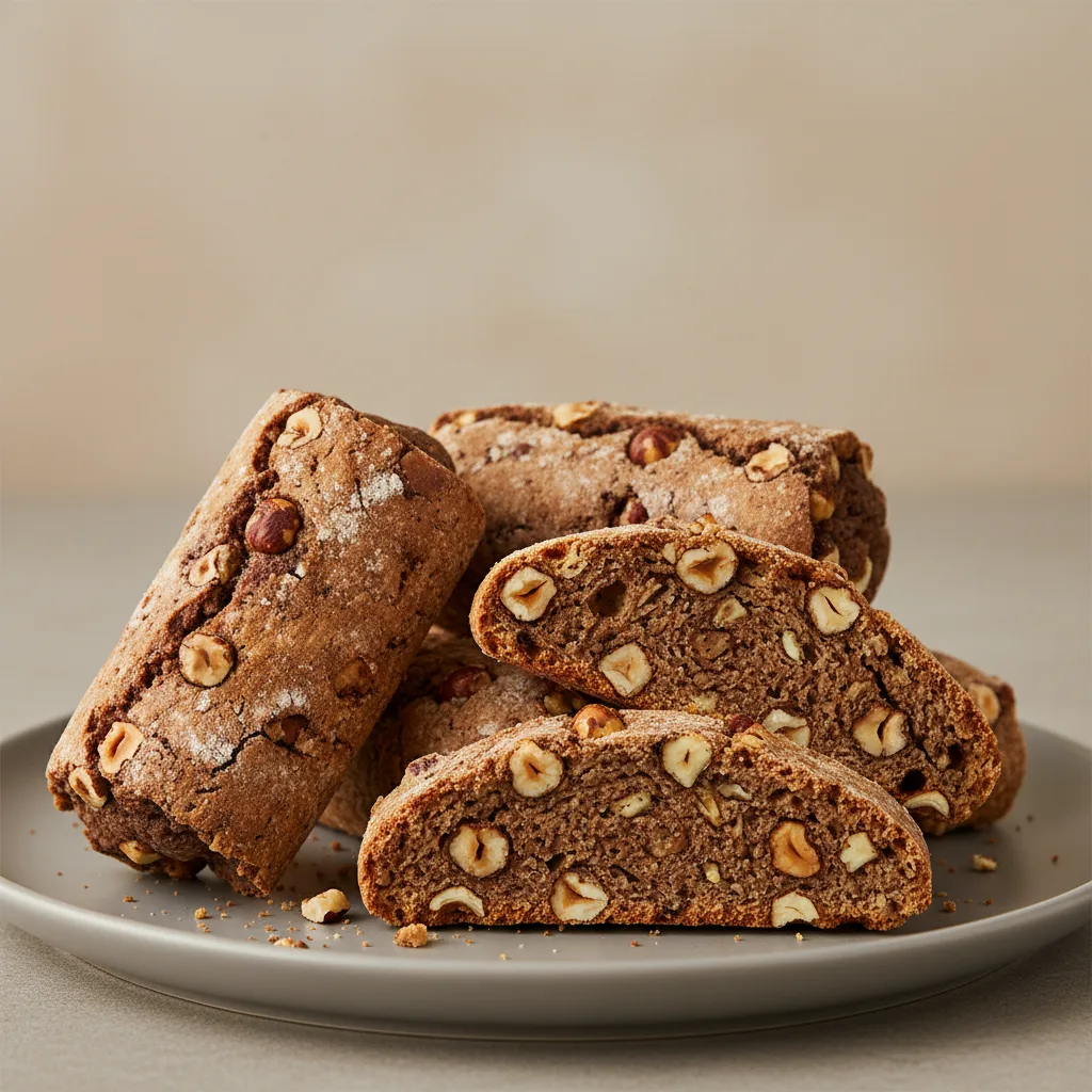 Biscotti - Mocha-Hazelnut *contains nuts Biscotti - Mocha-Hazelnut *contains nuts