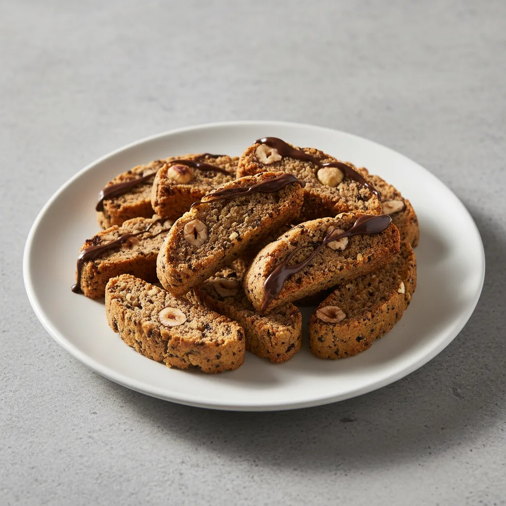 Mini Biscotti - Mocha-Hazelnut *contains nuts Mini Biscotti - Mocha-Hazelnut *contains nuts
