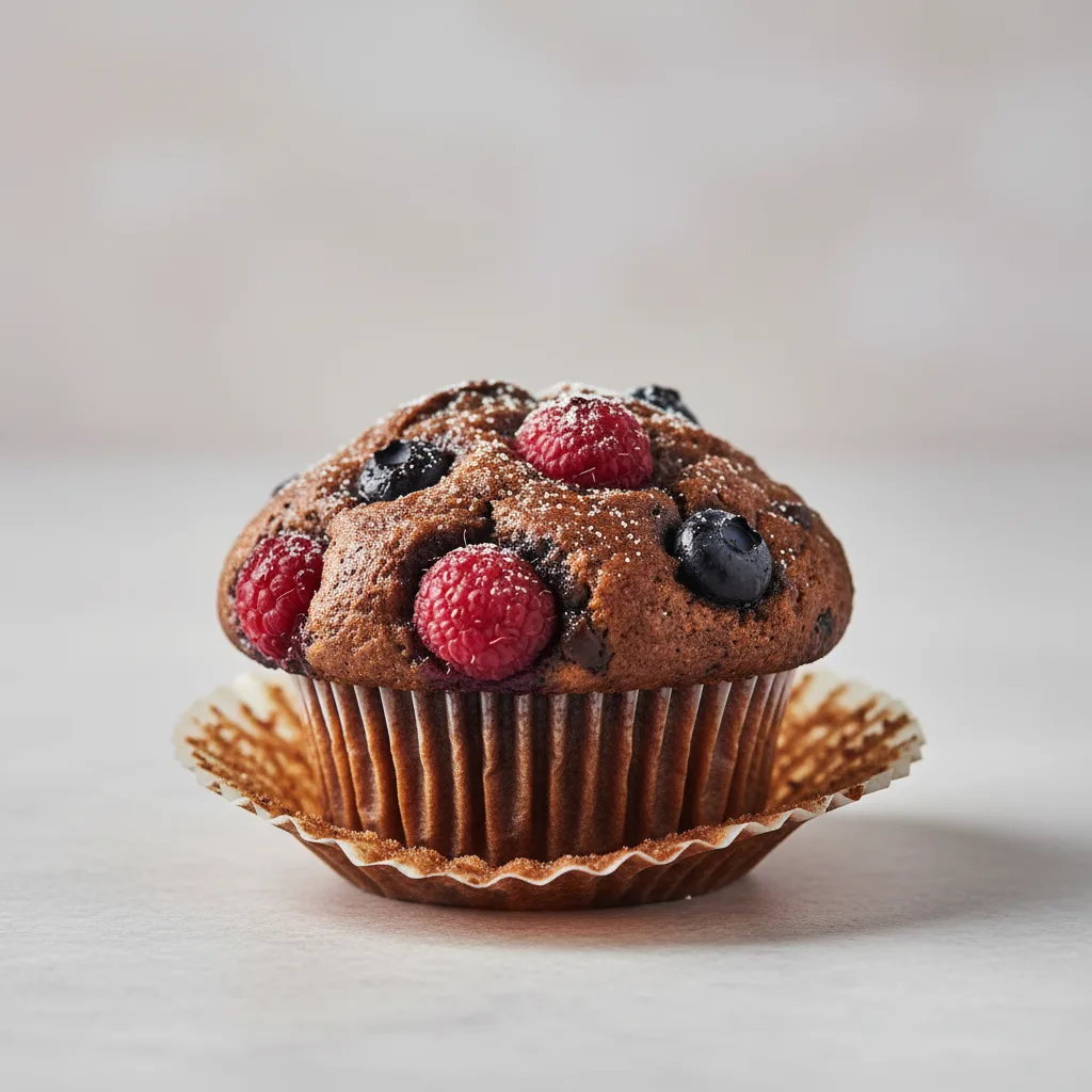 Fresh Berry Chocolate Muffin Fresh Berry Chocolate Muffin
