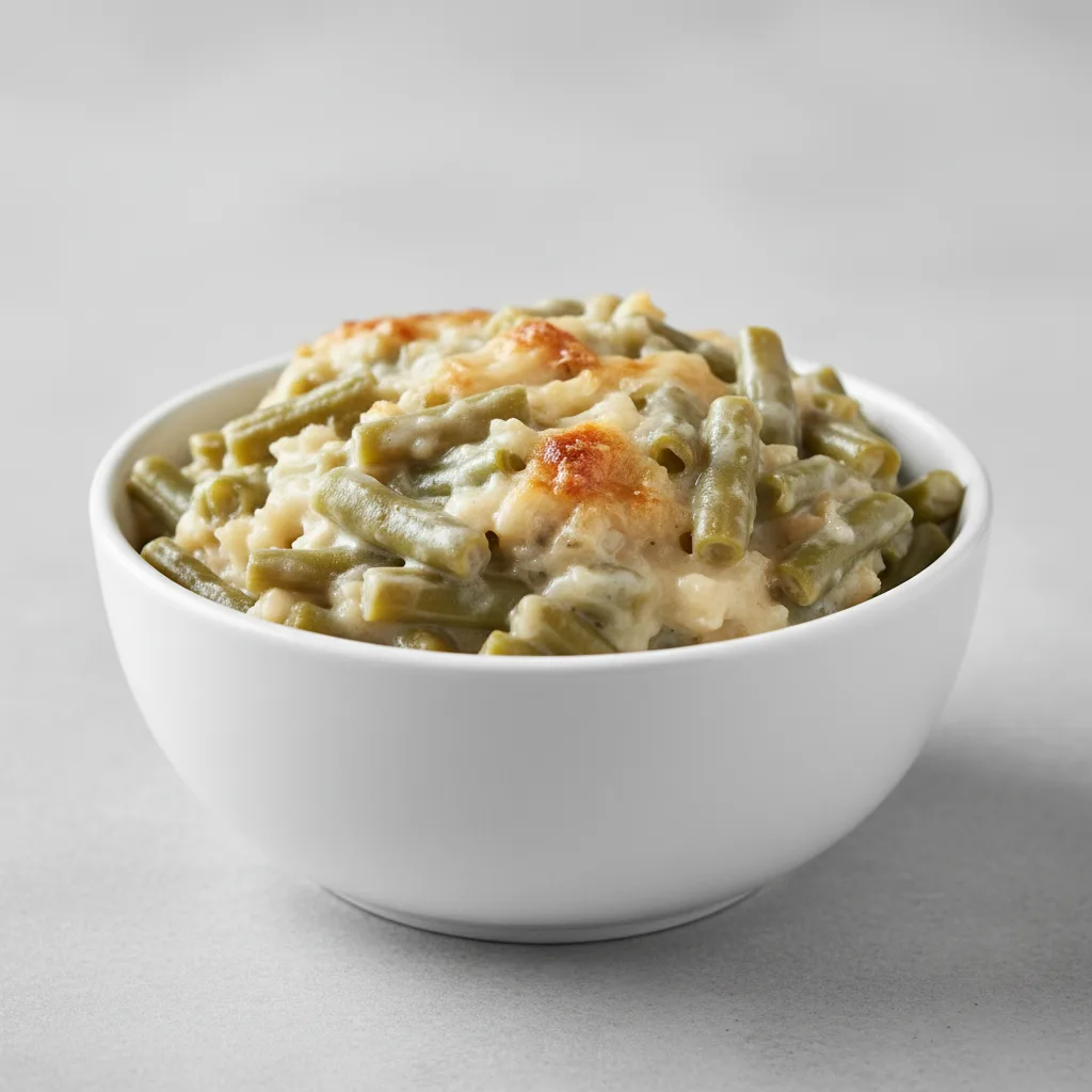 Gluten Free Green Bean Casserole (NO CRISPY ONIONS)