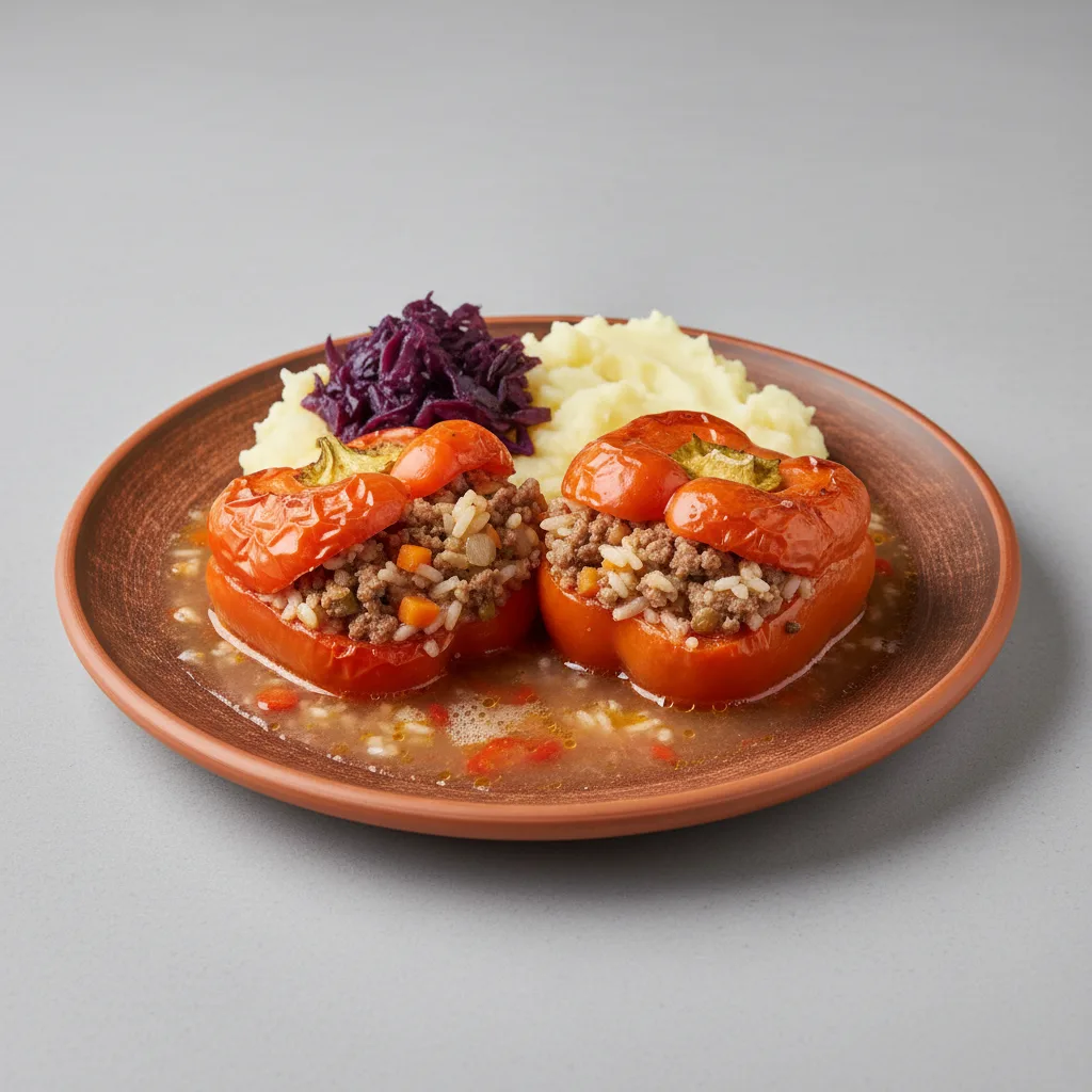 Halal Punjene Paprike (Beef Stuffed Peppers) (21oz) Halal Punjene Paprike (Beef Stuffed Peppers) (21oz)