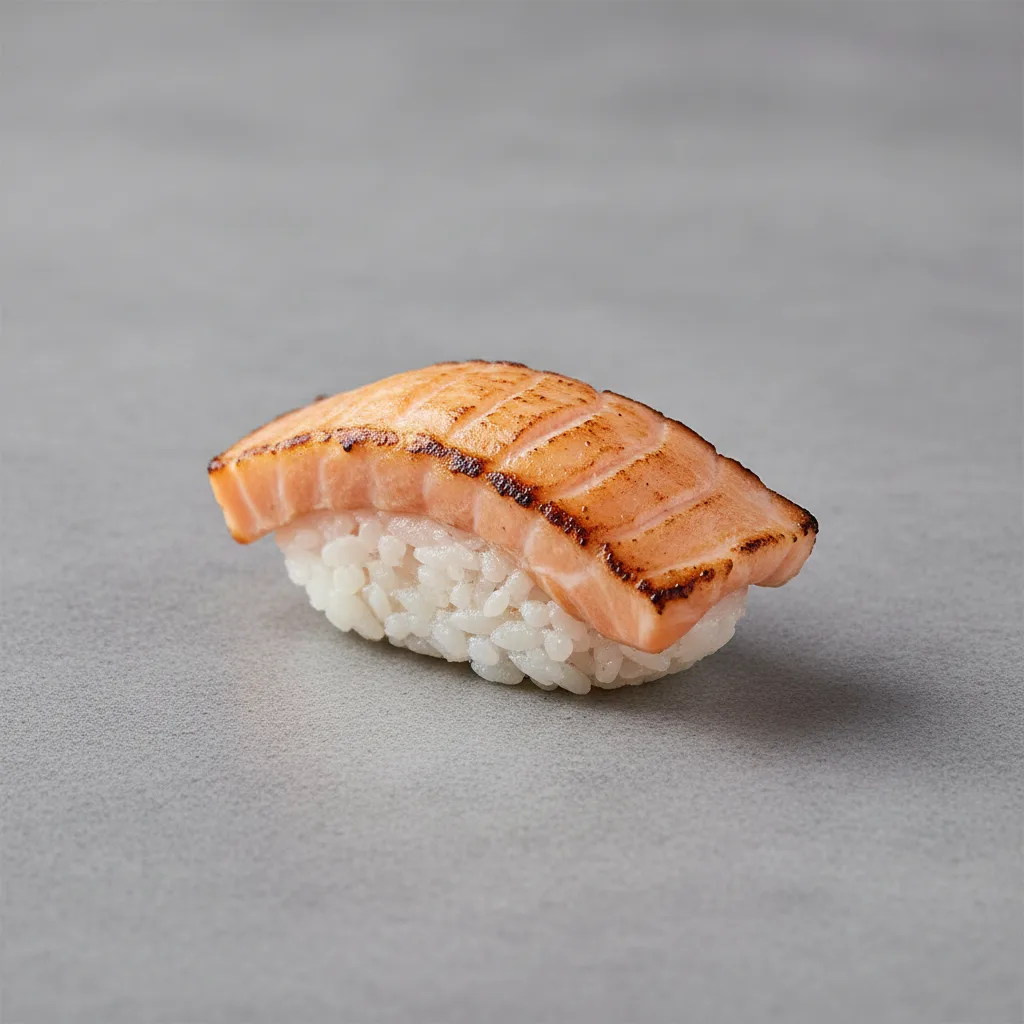 Seared Salmon - Nigiri Seared Salmon - Nigiri