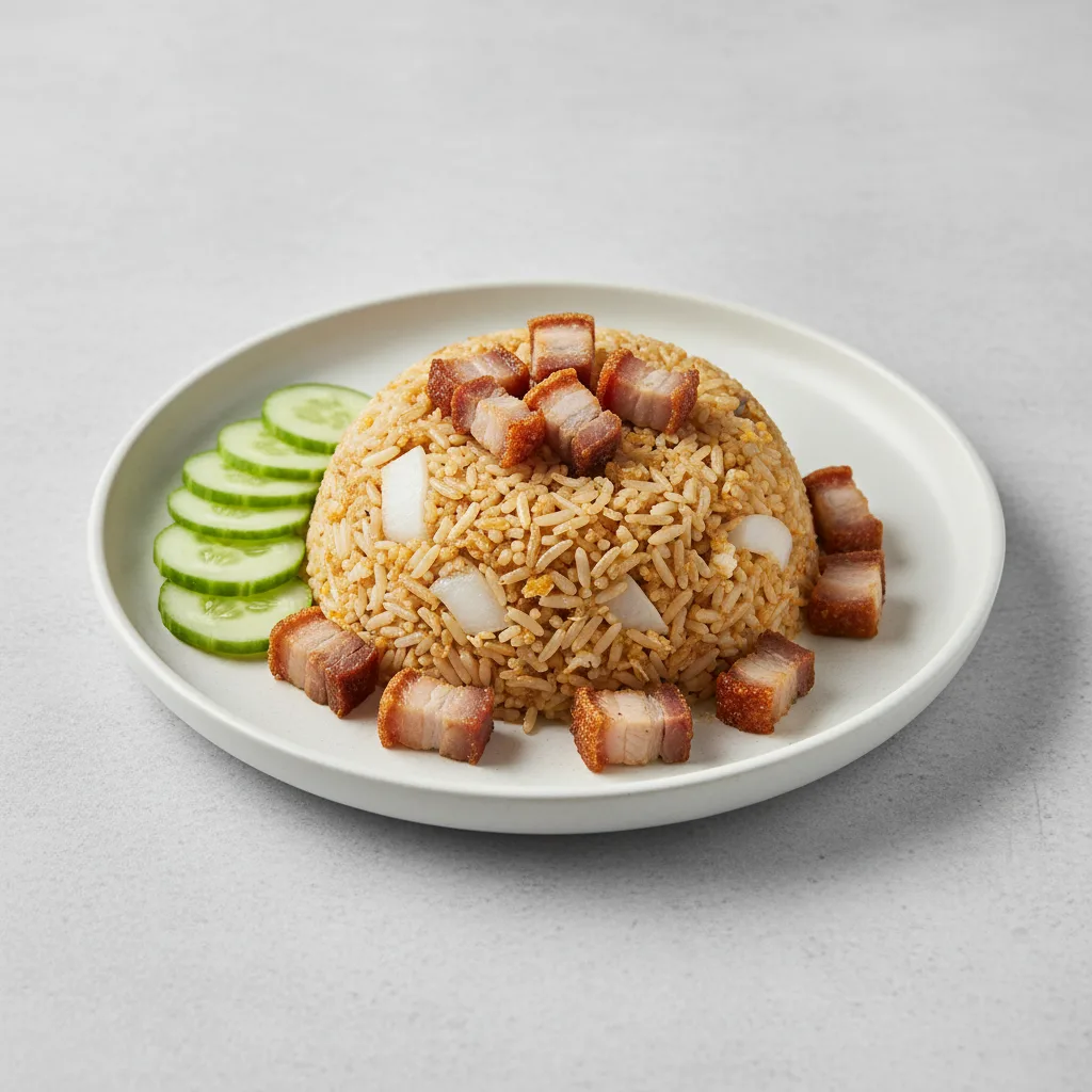 Young Coconut Fried Rice | Crispy Pork Belly Young Coconut Fried Rice | Crispy Pork Belly