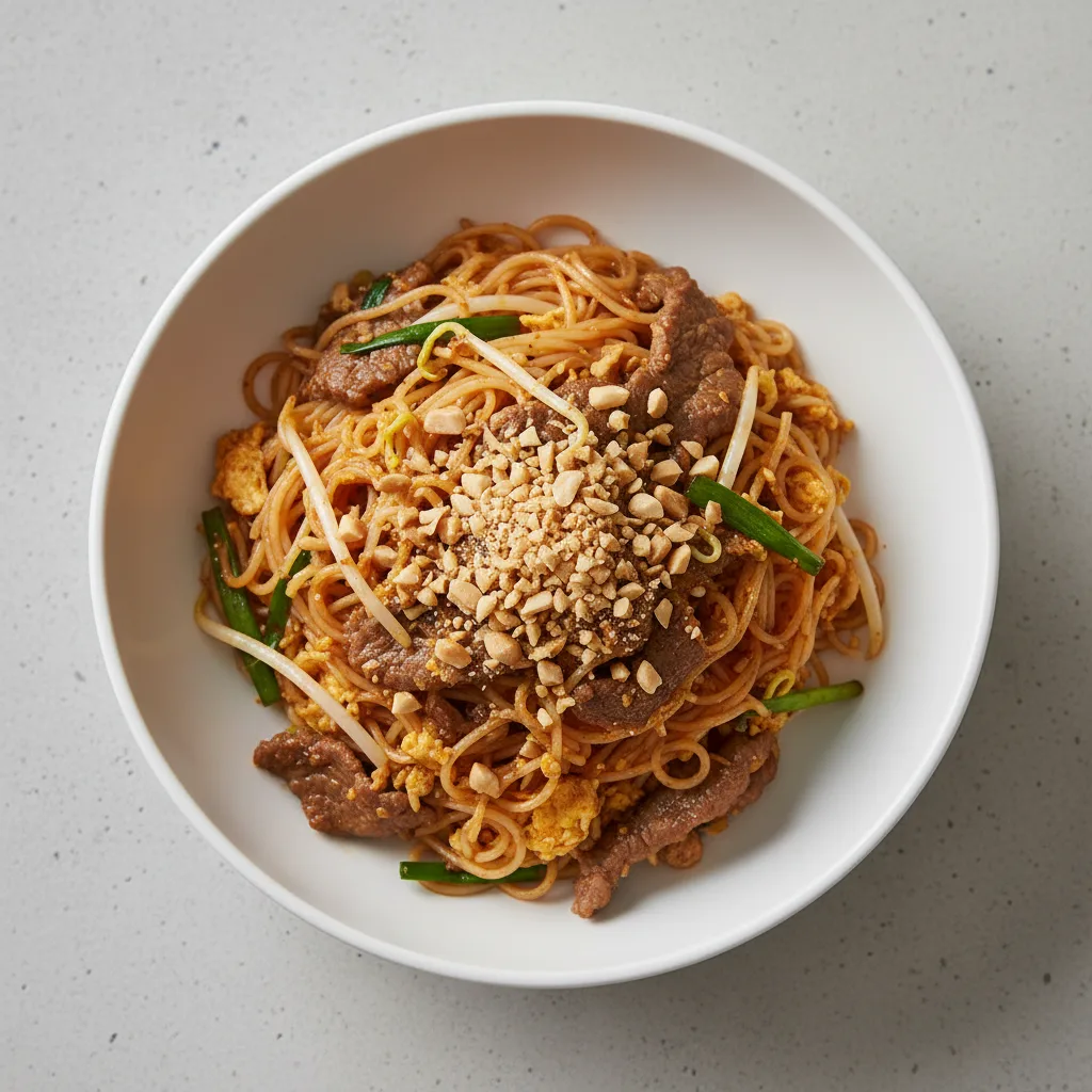 Phad thai | Beef Phad thai | Beef