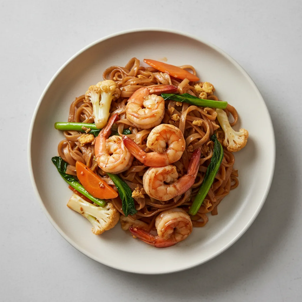 Phad see ew | Shrimp Phad see ew | Shrimp