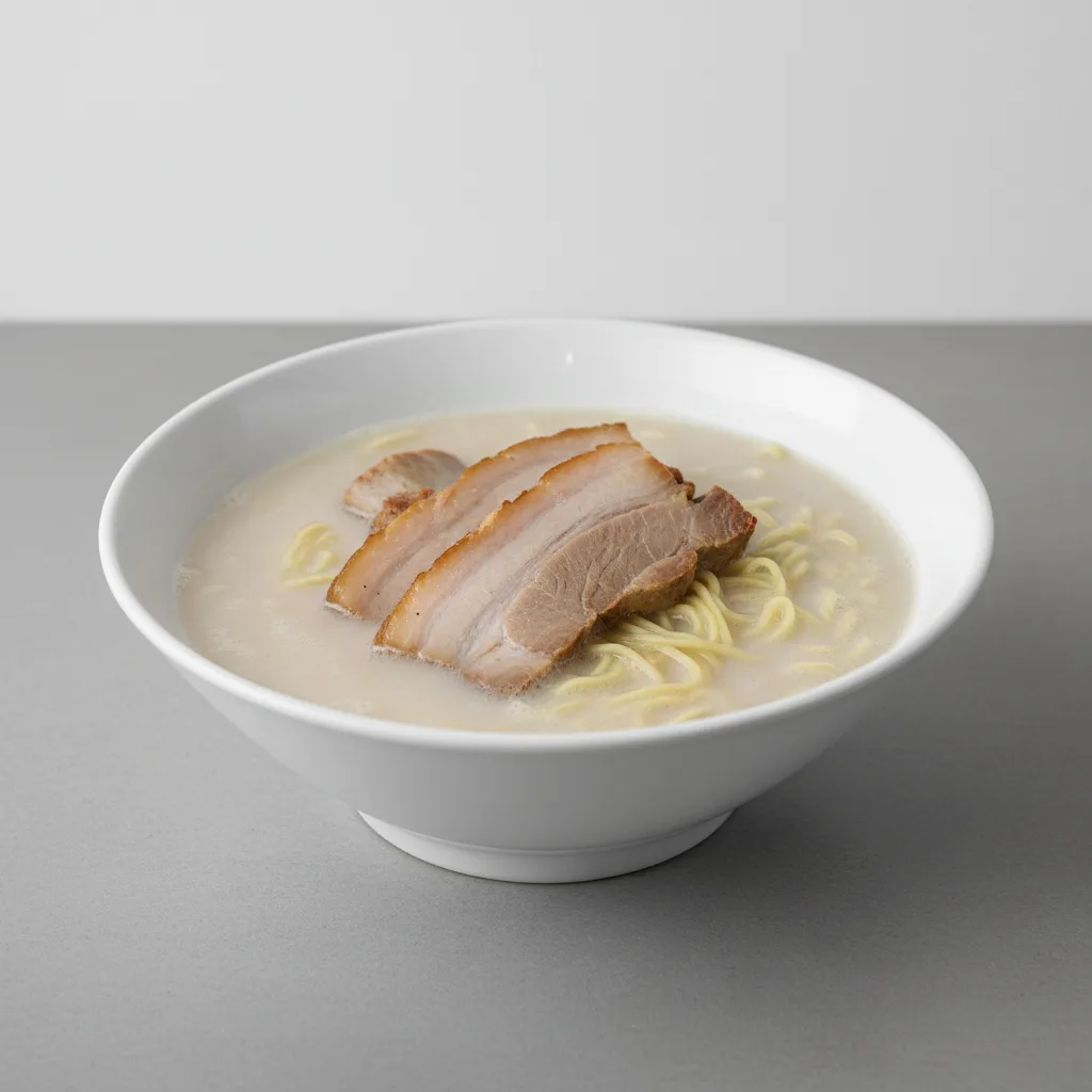 Tonoktsu ribs with ramen Tonoktsu ribs with ramen