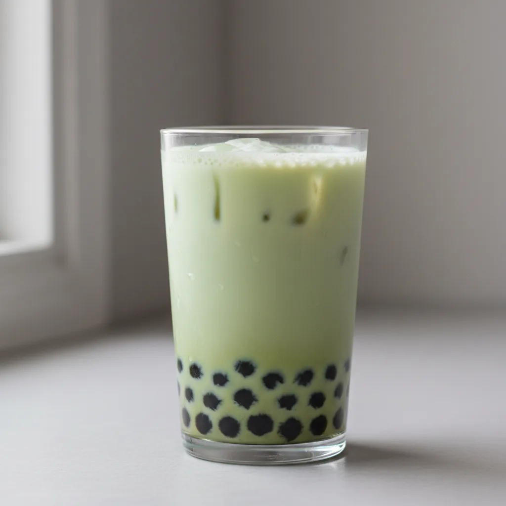Jasmine Green Milk Tea with Almond Milk (Full Sweetness) Jasmine Green Milk Tea with Almond Milk (Full Sweetness)