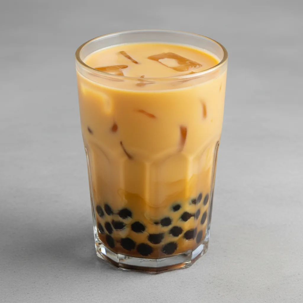 Mango Milk Tea with Whole Milk (Full Sweetness) Mango Milk Tea with Whole Milk (Full Sweetness)
