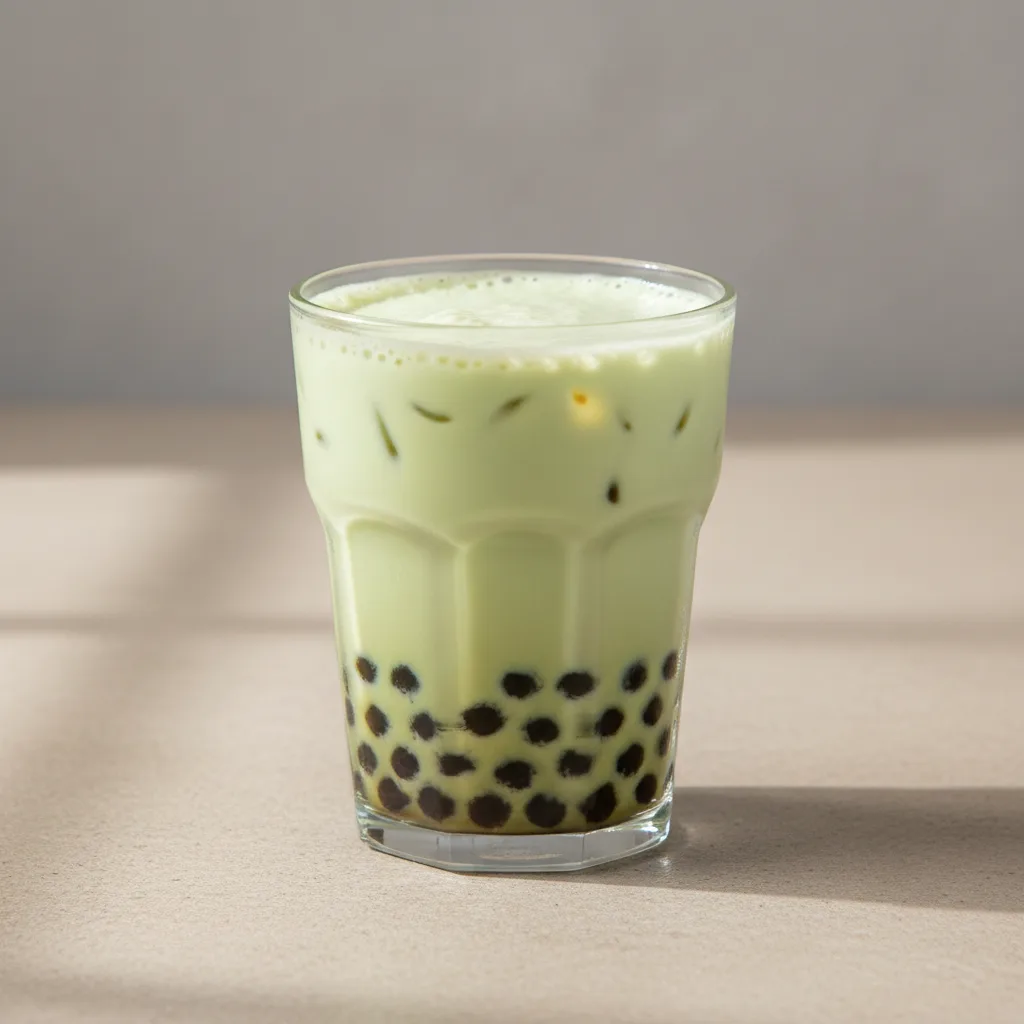 Jasmine Green Milk Tea with Almond Milk (Quarter Sweetness) Jasmine Green Milk Tea with Almond Milk (Quarter Sweetness)