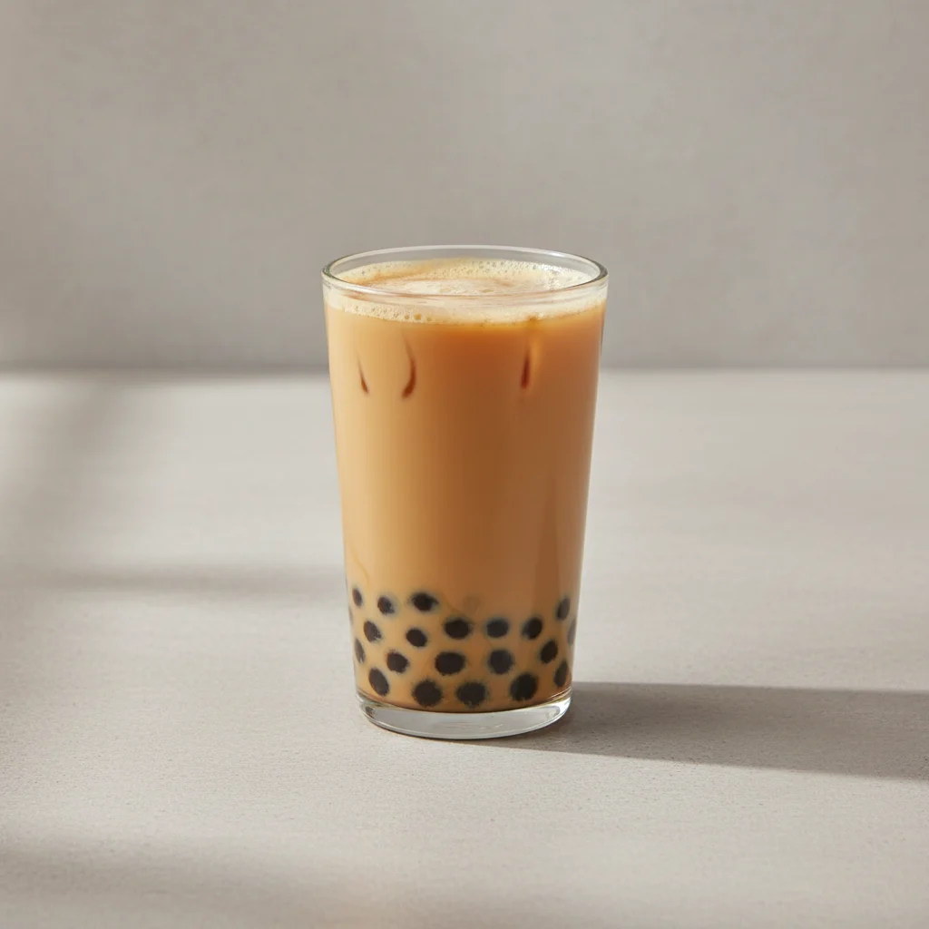 Caramel Milk Tea with Almond Milk (Quarter Sweetness) Caramel Milk Tea with Almond Milk (Quarter Sweetness)