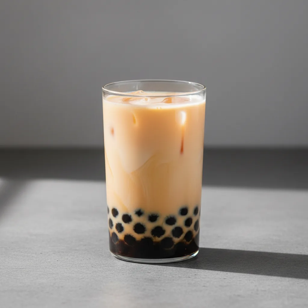 Mango Milk Tea with Almond Milk (Quarter Sweetness) Mango Milk Tea with Almond Milk (Quarter Sweetness)