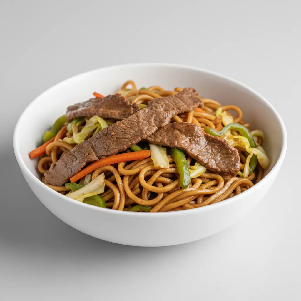 Yakisoba With Beef Yakisoba With Beef