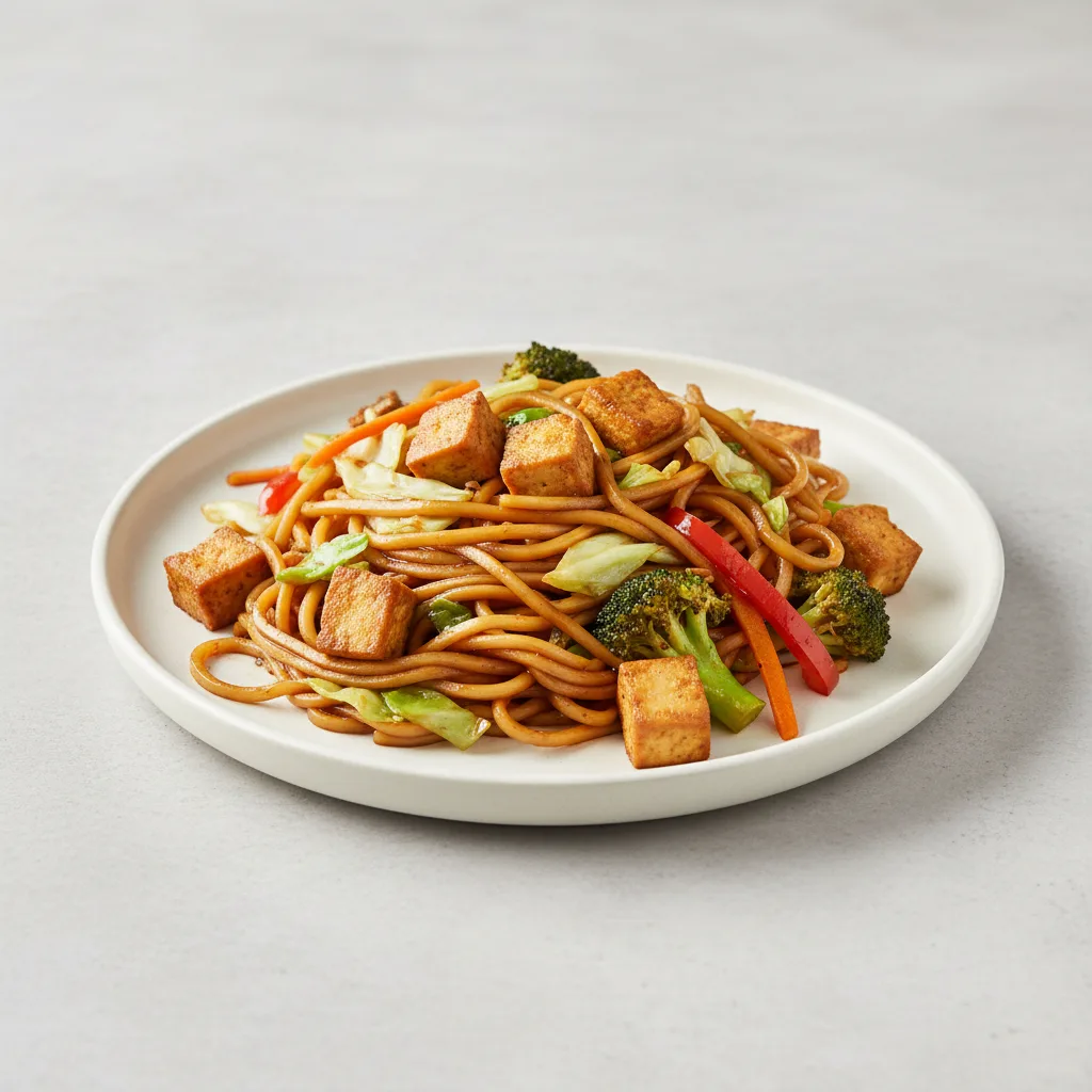 Yakisoba With Tofu Yakisoba With Tofu