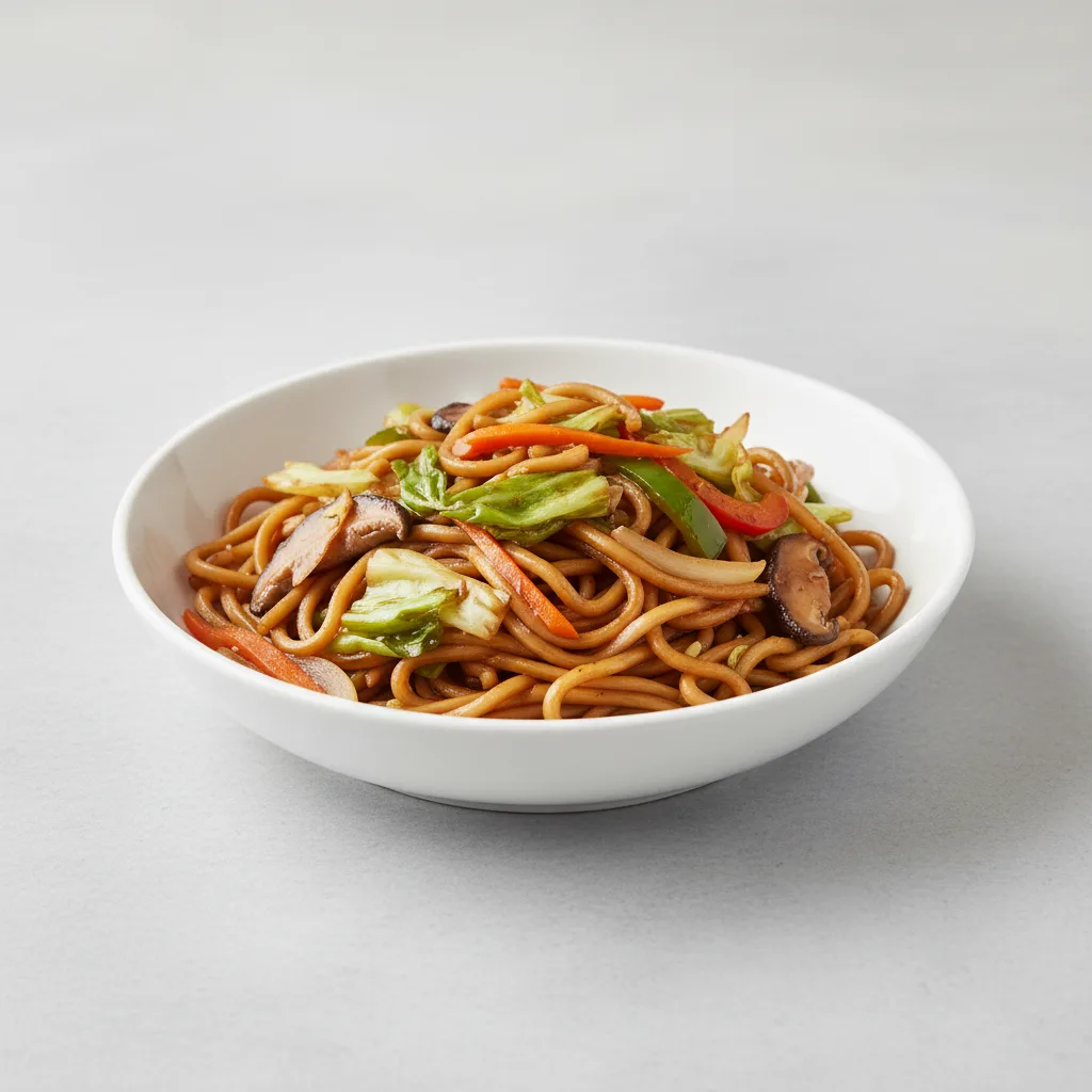 Yakisoba With Vegetables Yakisoba With Vegetables