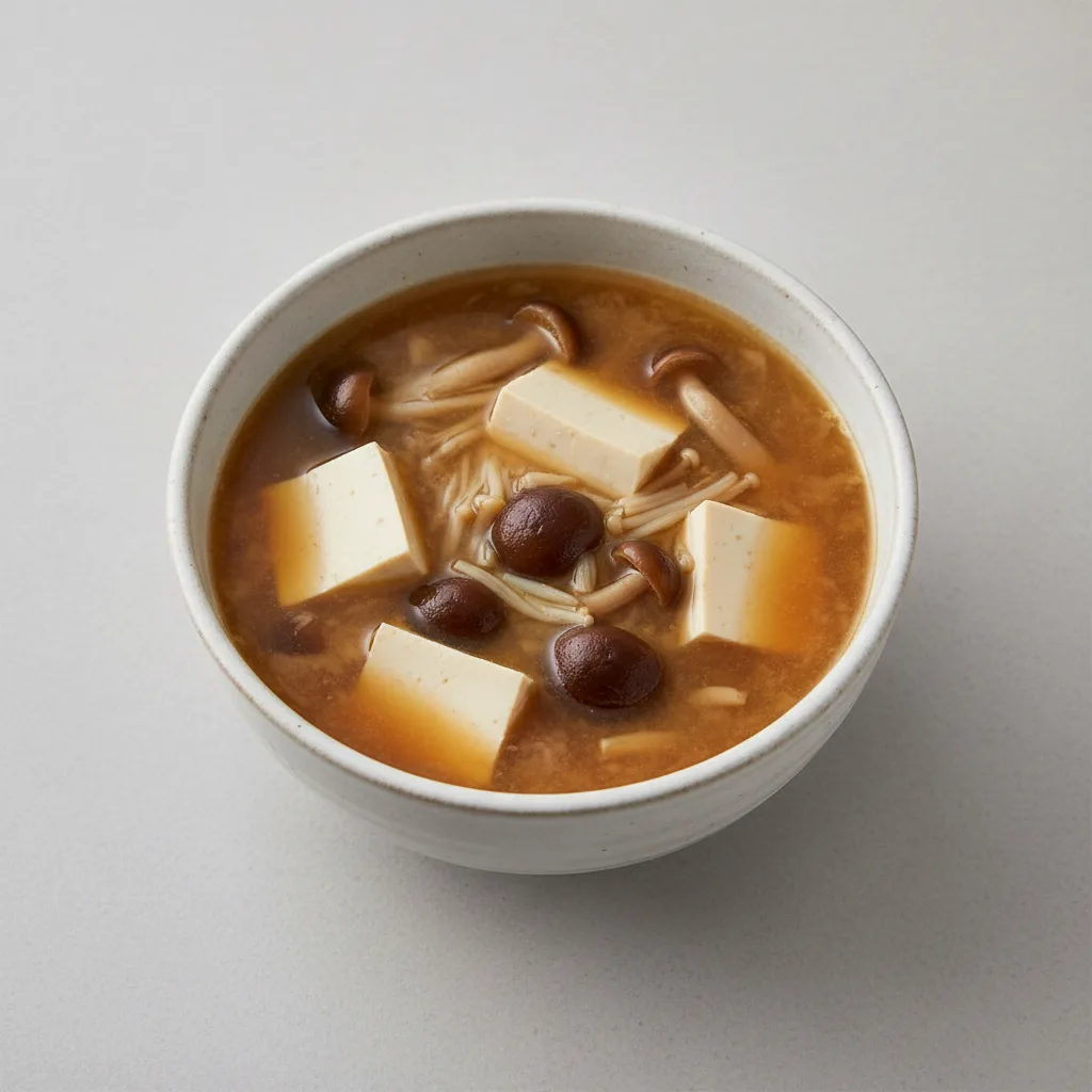 Mushroom & Tofu Miso Soup Mushroom & Tofu Miso Soup