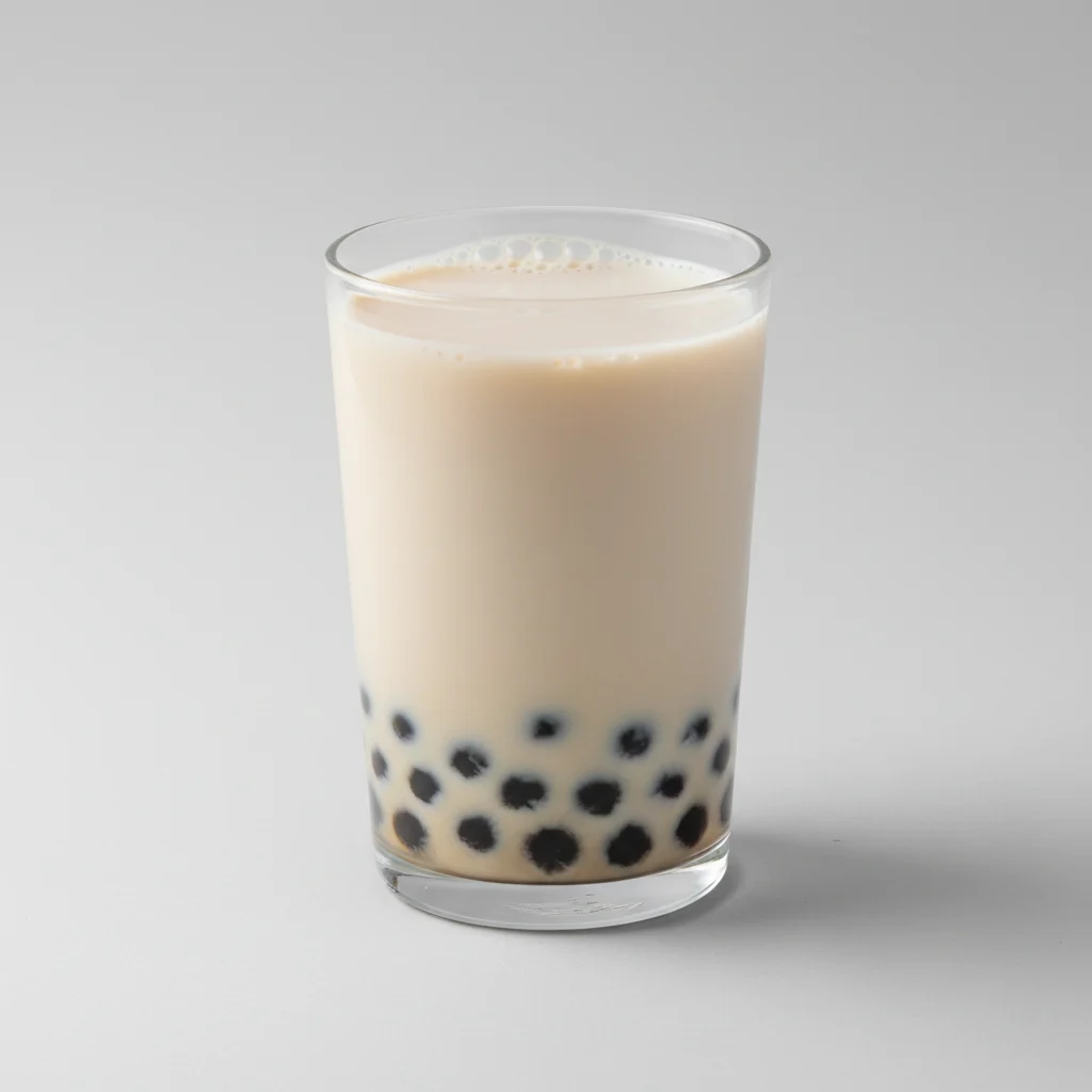 White Rabbit Milk Tea (no Sweet) With Boba White Rabbit Milk Tea (no Sweet) With Boba