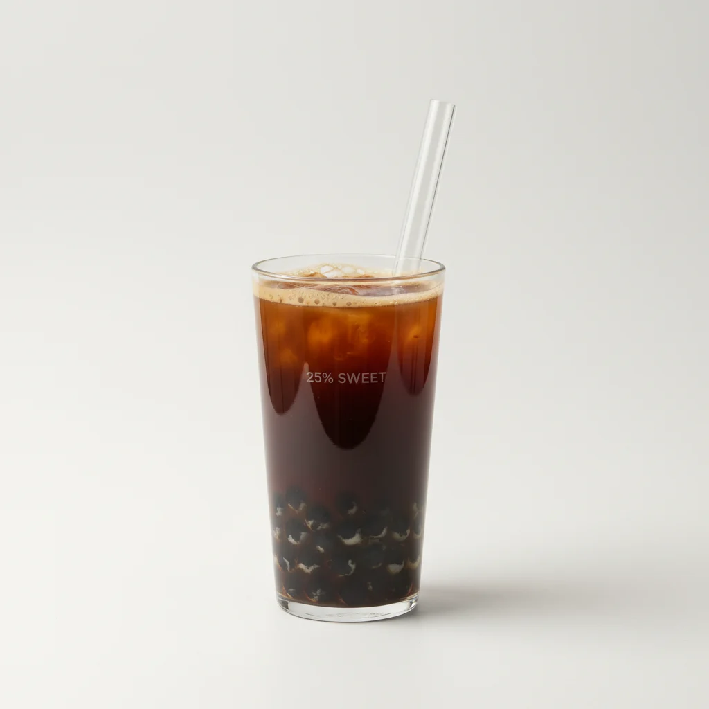 Bubble Milk Tea [25% Sweet]