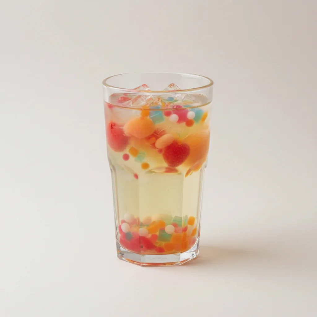Jasmine Green Lady Bug with Rainbow Jelly [25% Sweet]