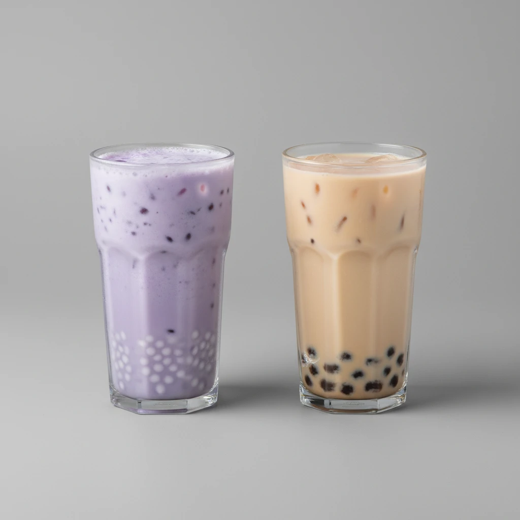 Blueberry Yakult (no Sweet) With Sago Blueberry Yakult (no Sweet) With Sago