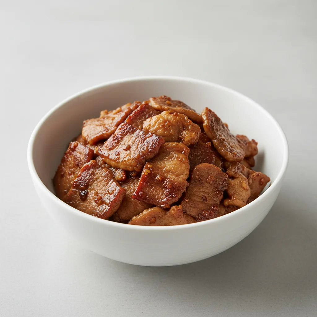 Pork for Bibimbab