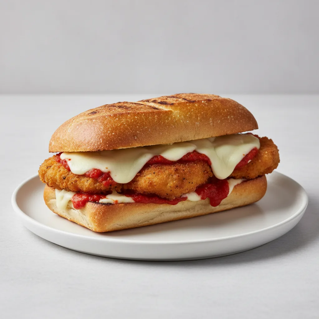 Chicken Parmigiana Sandwich Chicken Parmigiana Sandwich