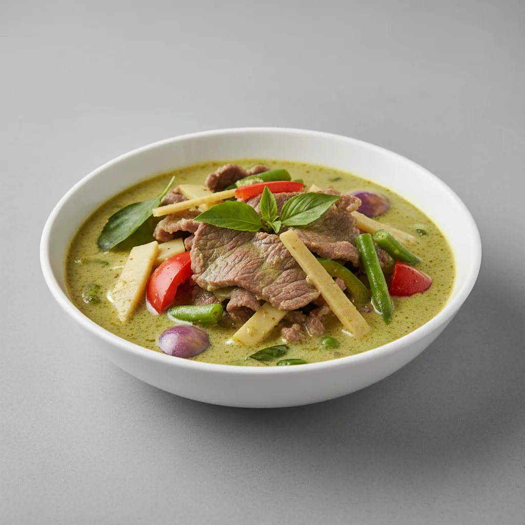 Green Curry with Beef Green Curry with Beef