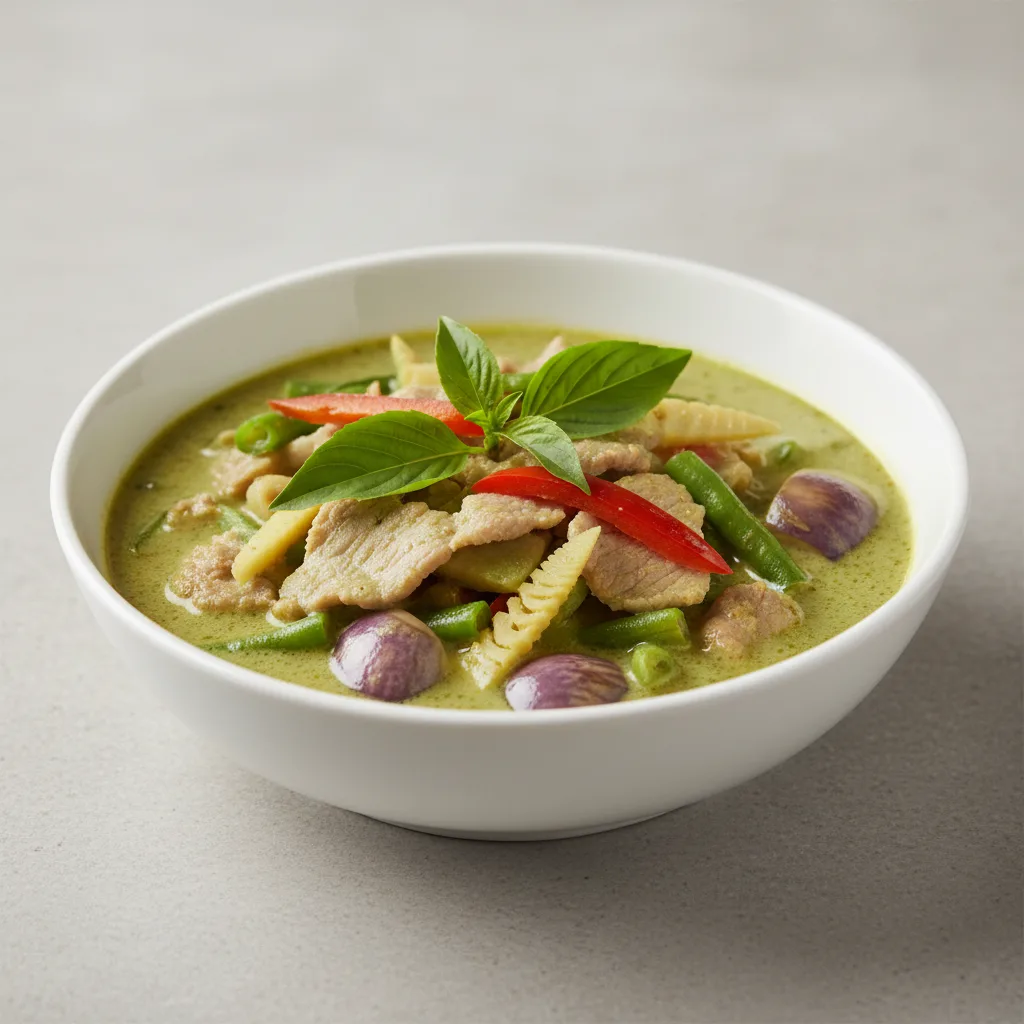 Green Curry with Pork Green Curry with Pork
