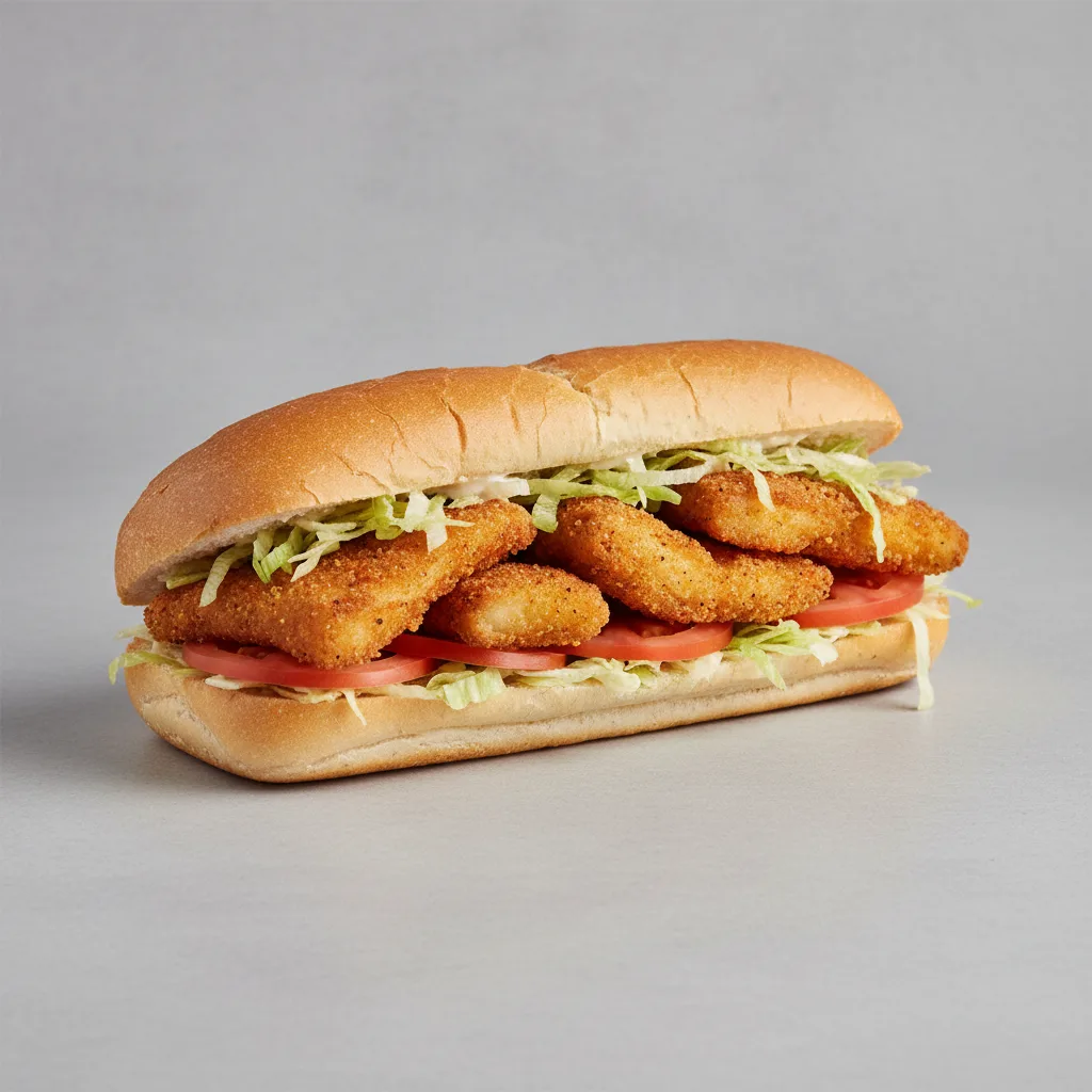 Fried Catfish Po Boy Fried Catfish Po Boy