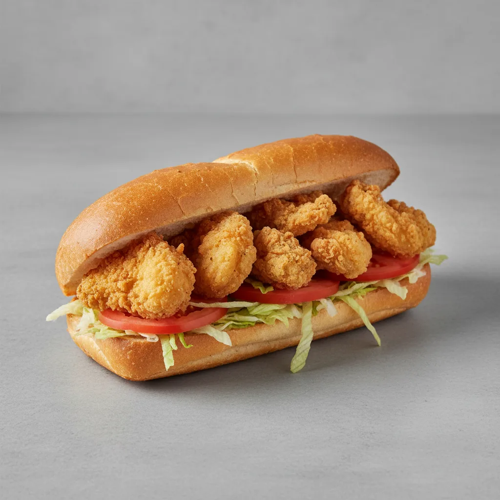 Fried Oyster Po Boy Fried Oyster Po Boy