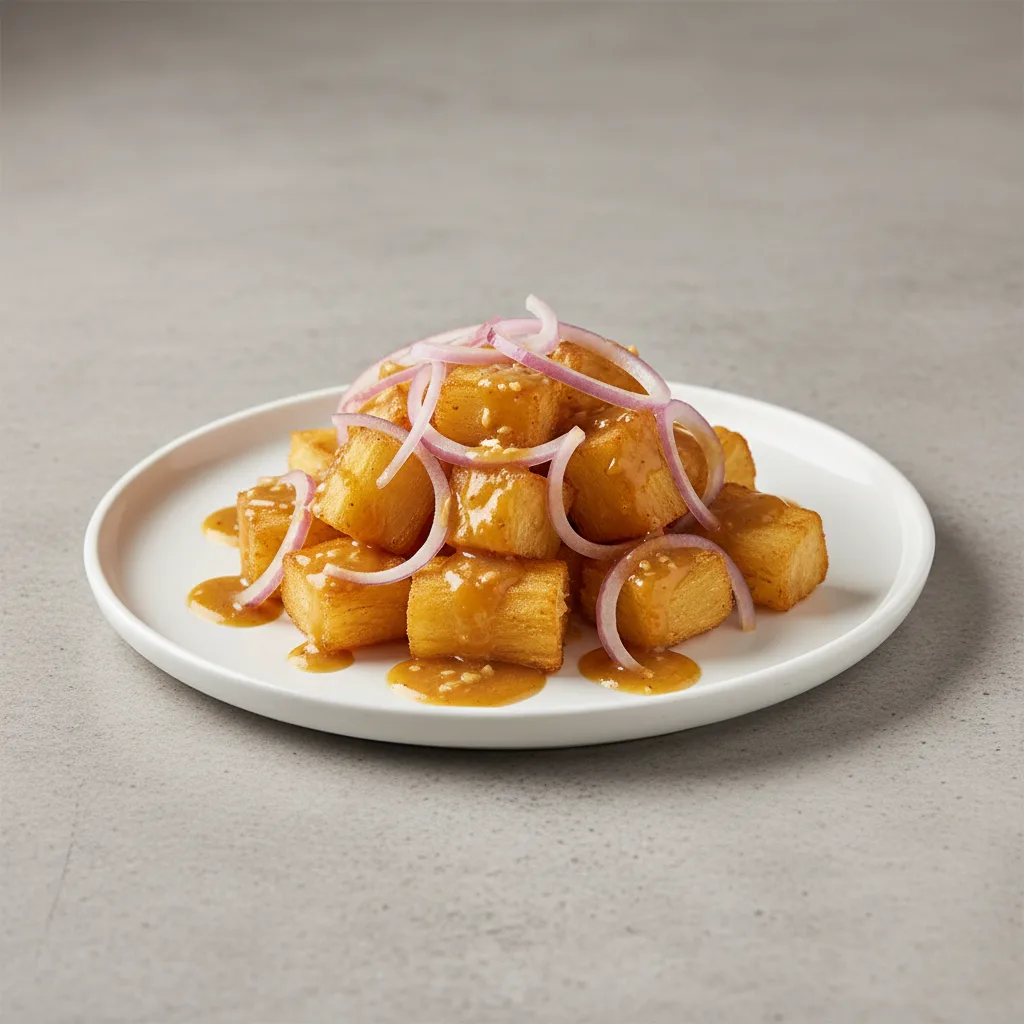 Yuca con Mojo