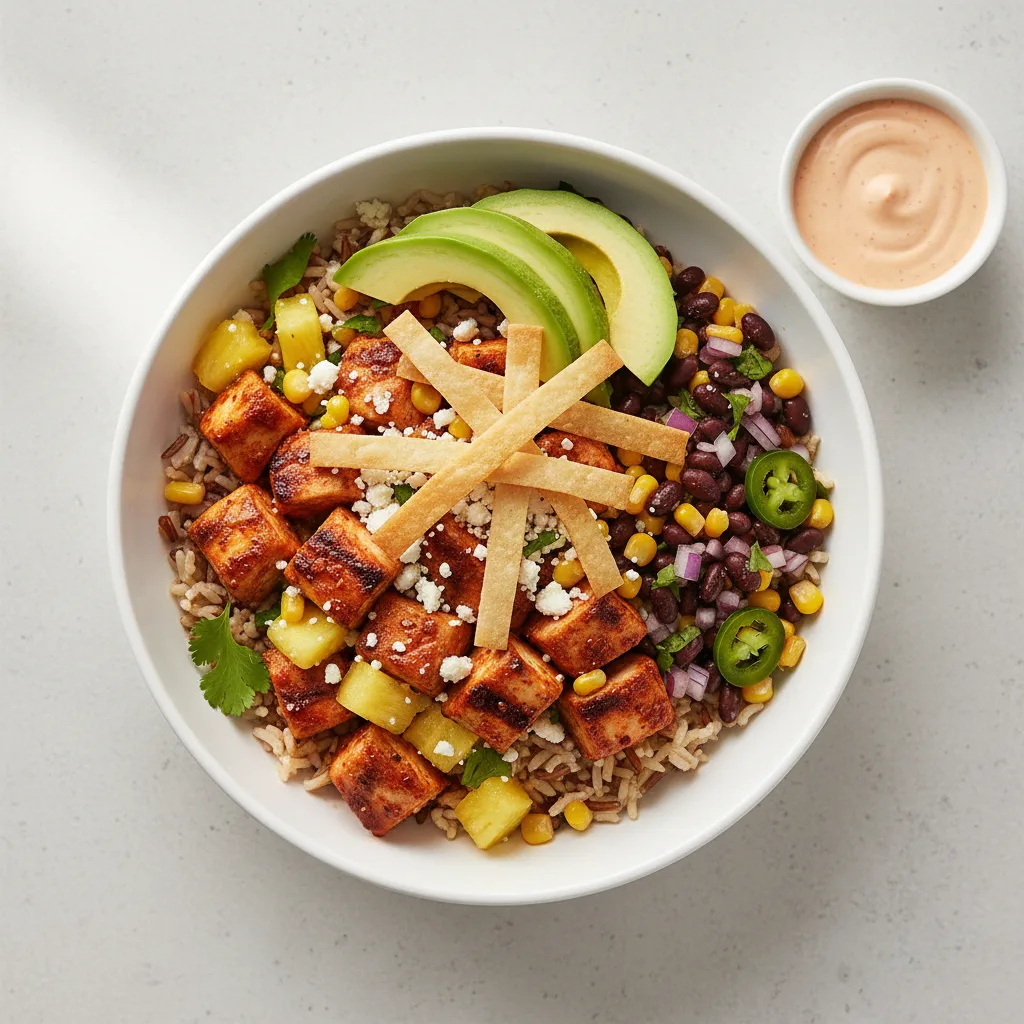 Spicy Baja Chicken Bowl Spicy Baja Chicken Bowl