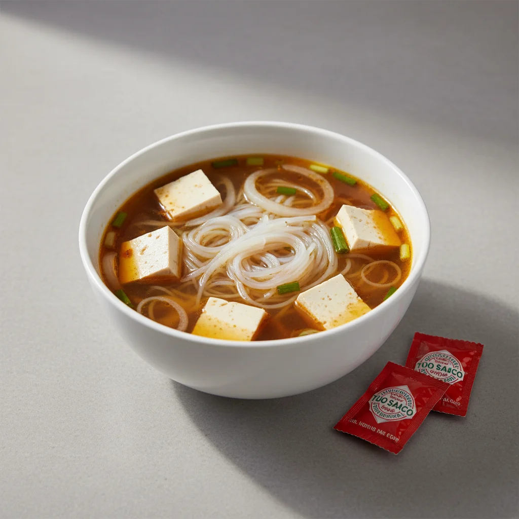 Large Tofu Pho with Bone Broth Large Tofu Pho with Bone Broth