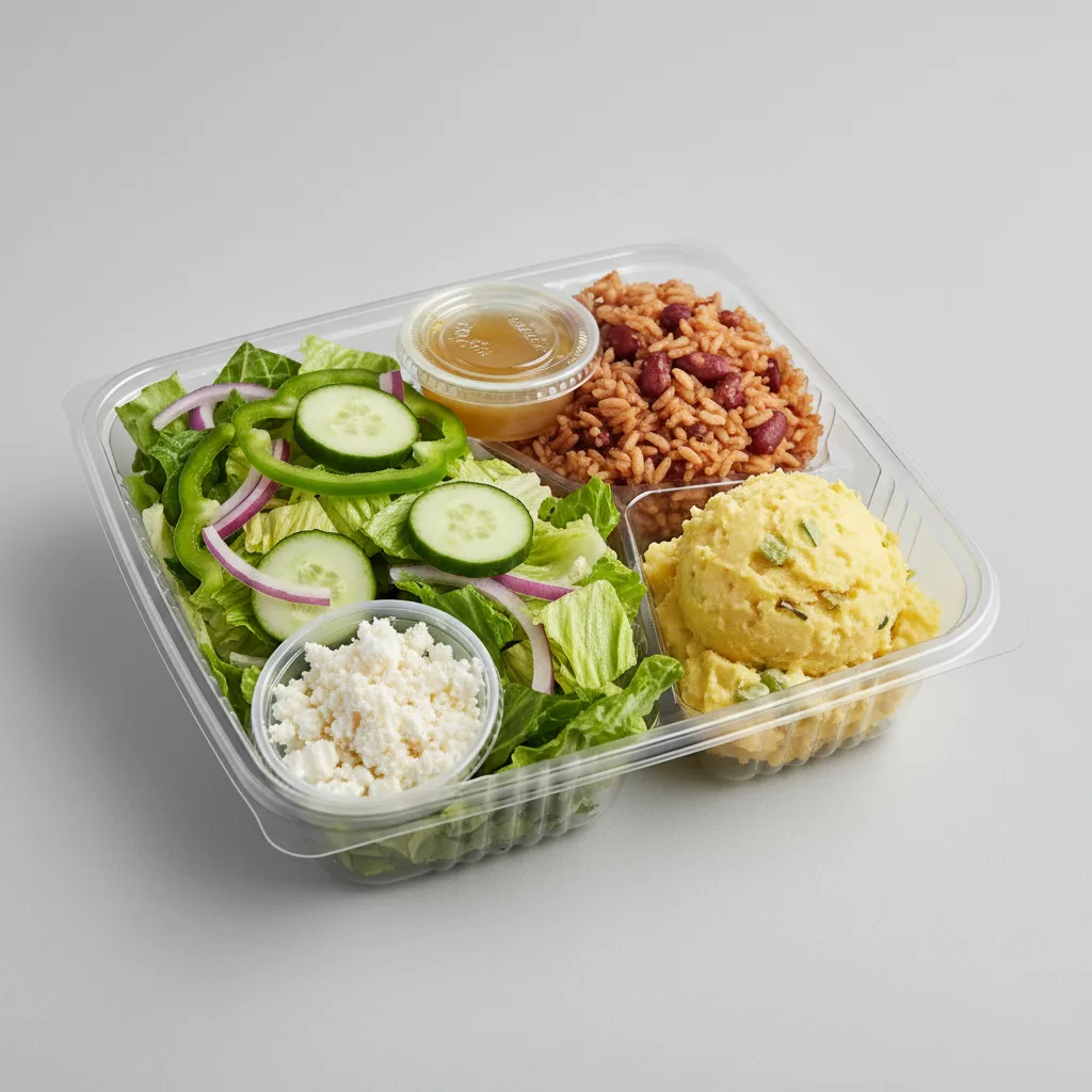 Mediterranean Salad Boxed Meal Mediterranean Salad Boxed Meal