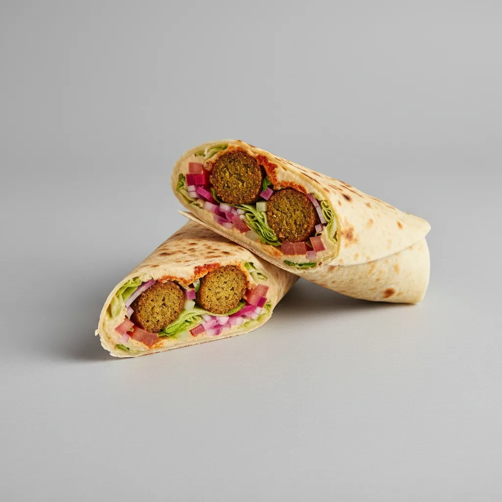Falafel Wrap Falafel Wrap