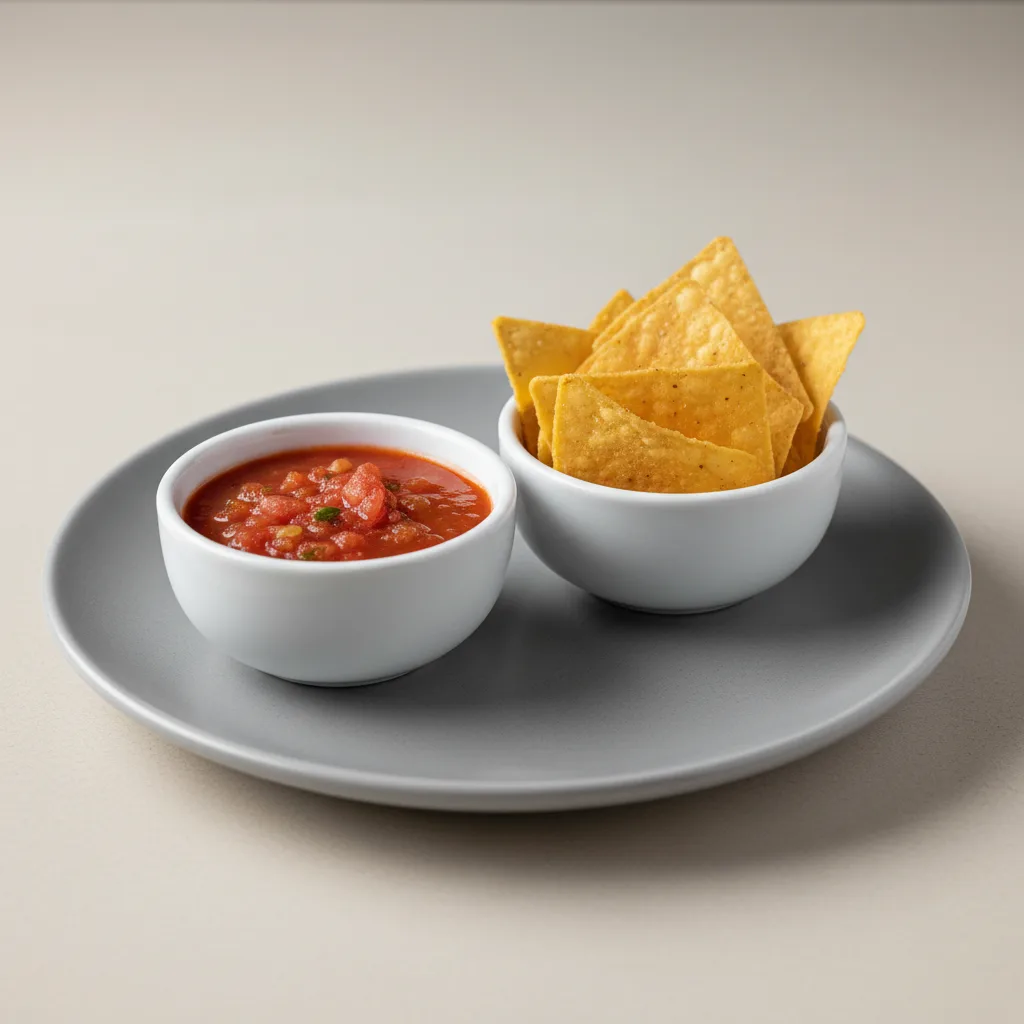 Individual Chips & Salsa Individual Chips & Salsa