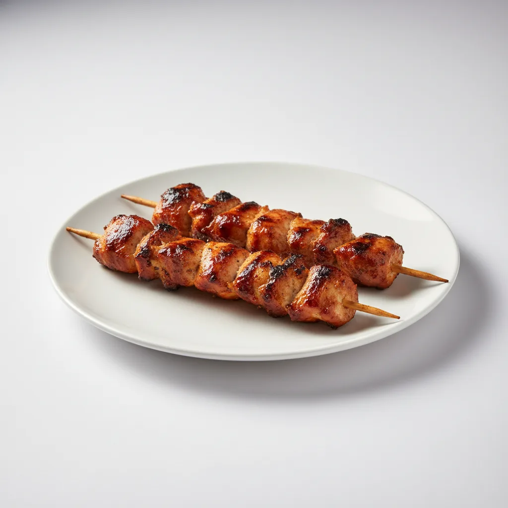 Halal - BBQ Chicken Skewers Halal - BBQ Chicken Skewers