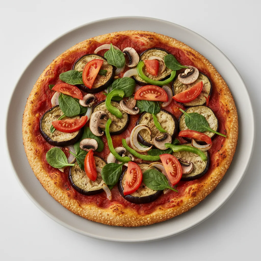 Gluten Free Small Bounty Gardern Pizza (Vegan) Gluten Free Small Bounty Gardern Pizza (Vegan)